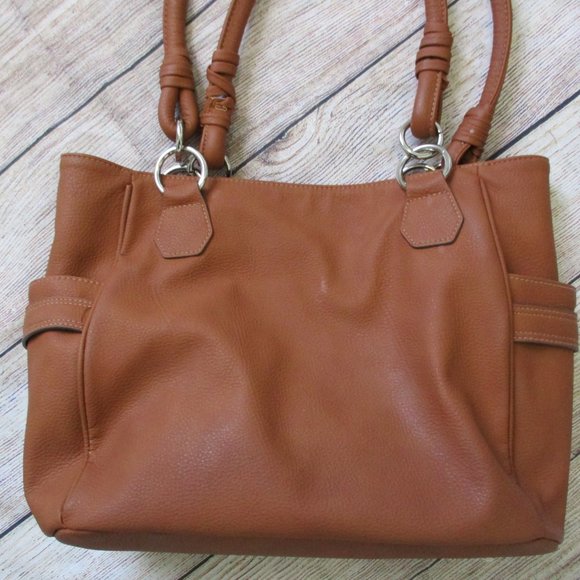 Brown Rosetti Shoulder Bag - Picture 3 of 7